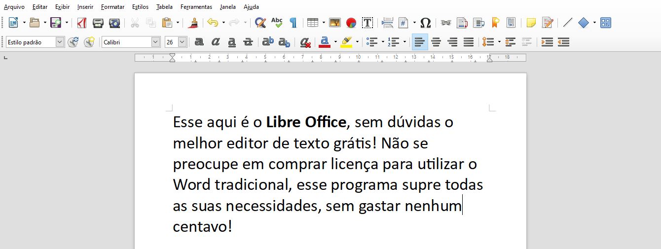Libre Office - Word Grátis