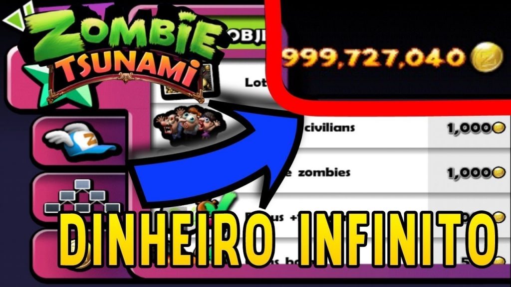 Zombie Tsunami Apk Mod Dinheiro Infinito Atualizado v4.5.130